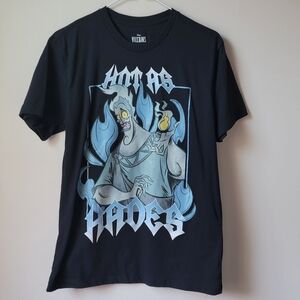 Disney Hercules Hades Glitter Portrait T-Shirt, BoxLunch Exclusive Cotton Blend